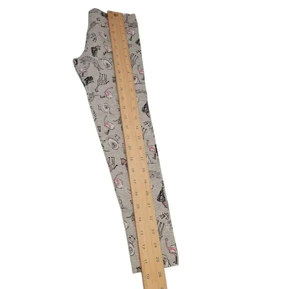 Spotted Zebra Girls Active Stretch Blue & Gray Printed Legging Small (2-Pack) - Picture 11 of 11